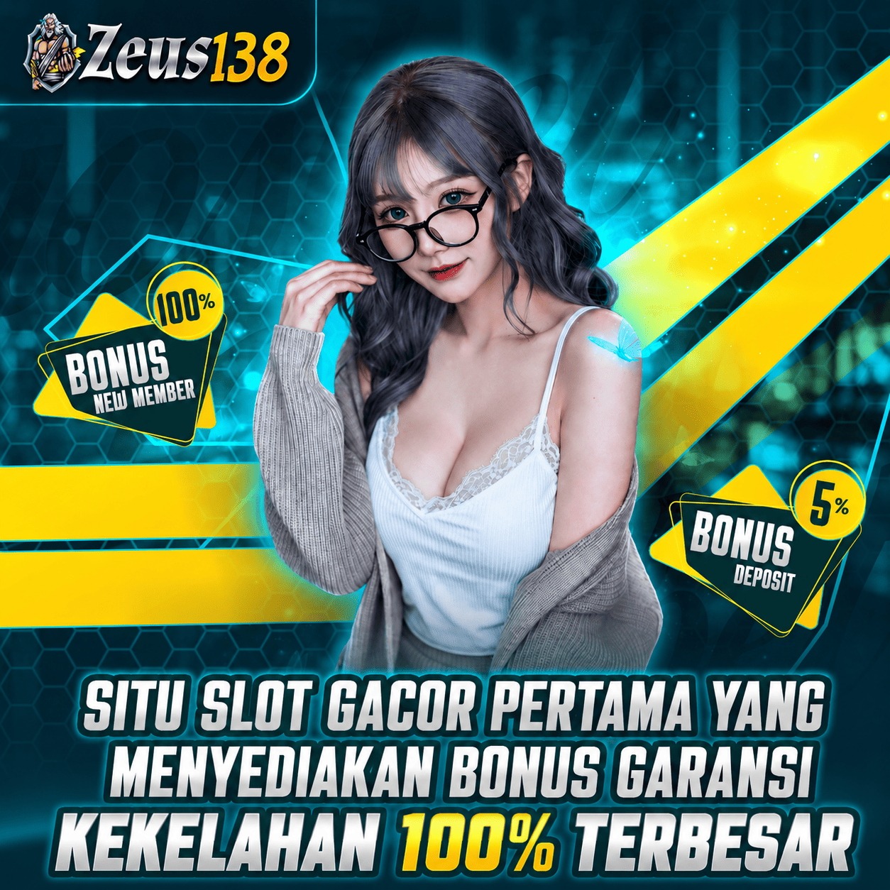 ZEUS138 - Situs Slot Gacor Pertama Yang Menyediakan Bonus Garansi Kekelahan 100% Terbesar